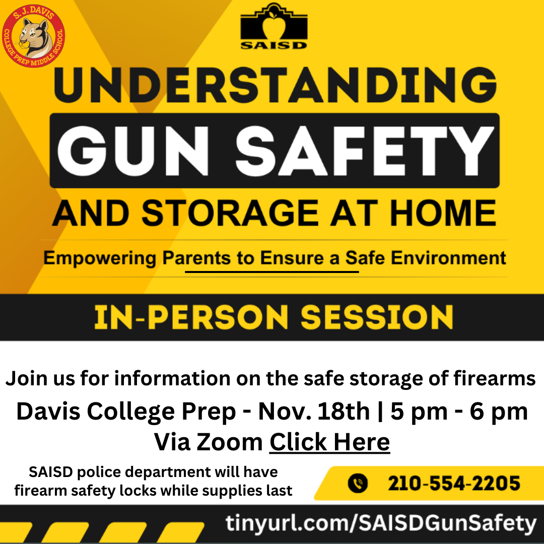 Gun Safety Meeting the safe storage of gun safety.